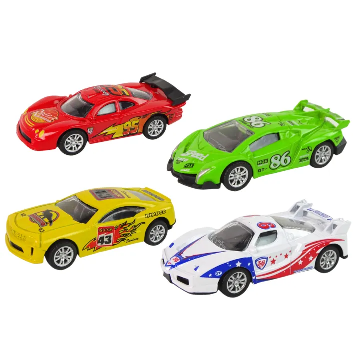 Sports Car Resorak Racing 4 Colours 1:43 Rotaļlietu automašīnas