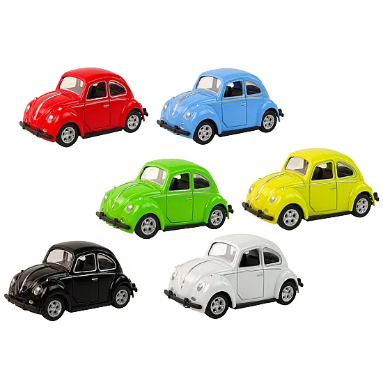 Spring Spring With Friction Drive Beetle Passenger Car 6 Colors Rotaļlietu automašīnas