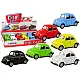 Spring Spring With Friction Drive Beetle Passenger Car 6 Colors Rotaļlietu automašīnas