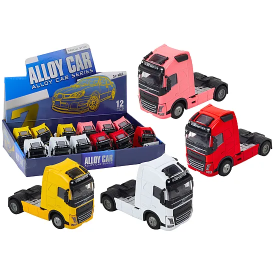 Truck Without Trailer 1:32 Tilting Metal Canopy Lights Sounds Drive Leluautot