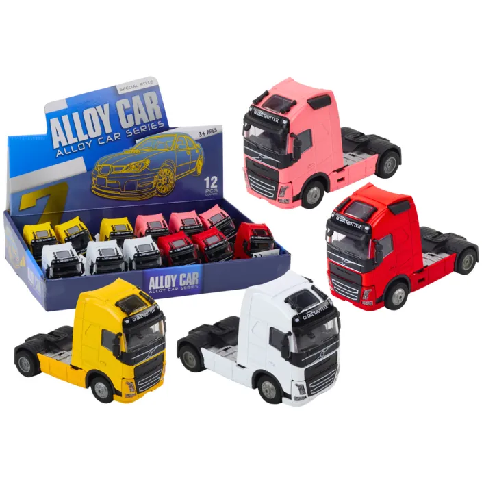 Truck Without Trailer 1:32 Tilting Metal Canopy Lights Sounds Drive Rotaļlietu automašīnas