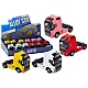 Truck Without Trailer 1:32 Tilting Metal Canopy Lights Sounds Drive Leluautot