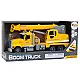 Truck Yellow Crane With Friction Drive Light and Sound Effects Leluautot