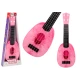 Rozā mazā ukulele bērniem