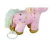 Unicorn Plush Sleeping Animal Lullaby Pink With Stars Set Plīša rotaļlietas