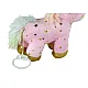 Unicorn Plush Sleeping Animal Lullaby Pink With Stars Set Pluszowe zabawki