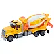 Yellow Concrete Mixer Truck With Friction Drive Light and Sound Effects Rotaļlietu automašīnas