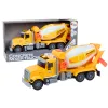 Yellow Concrete Mixer Truck With Friction Drive Light and Sound Effects Rotaļlietu automašīnas