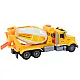 Yellow Concrete Mixer Truck With Friction Drive Light and Sound Effects Rotaļlietu automašīnas