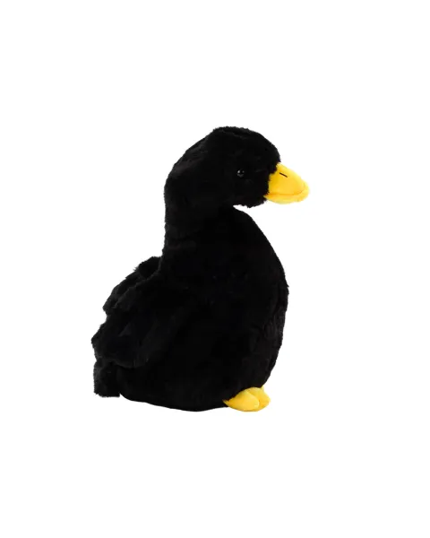 Melna plīša zoss, 40 cm