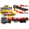 Truck With Trailer 1:24 TIR Car Truck Accessories Sounds Rotaļlietu automašīnas