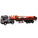 Truck With Trailer 1:24 TIR Car Truck Accessories Sounds Rotaļlietu automašīnas