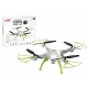 RC drons X5HW baltā un zaļā krāsā Radio vadāmās rotaļlietas