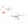 RC drons Z3 720P kamera balta Radio vadāmās rotaļlietas
