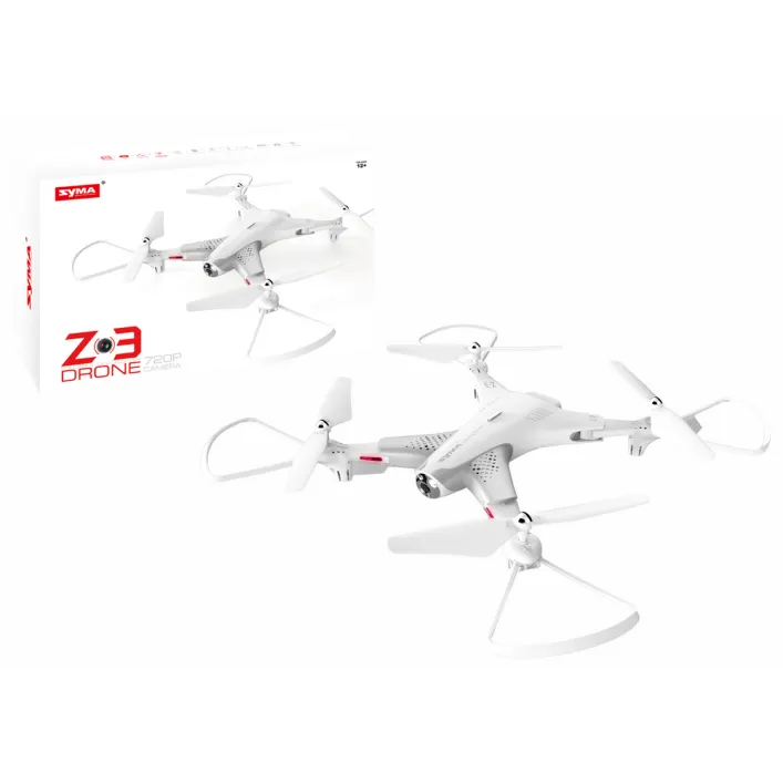 RC drons Z3 720P kamera balta Radio vadāmās rotaļlietas