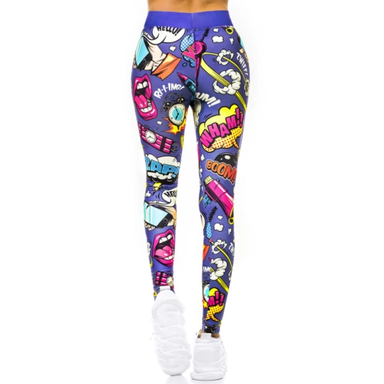 Krāsaini sieviešu legingi Mody O/20757