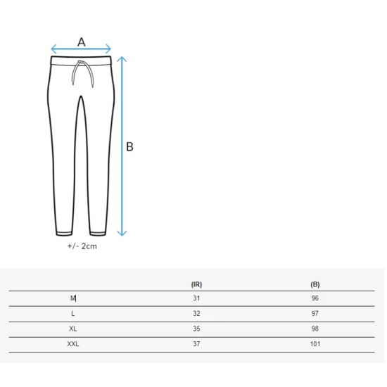 Zilas ikdienas bikses Mumer UY1634