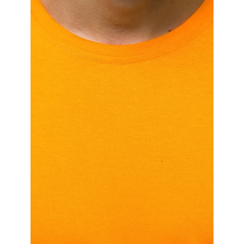 Mens t-shirt in light orange color Loget JS/712005/69