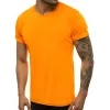 Mens t-shirt in light orange color Loget JS/712005/69