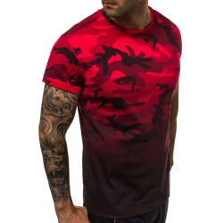 Sarkans kamuflāžas krekls Burak