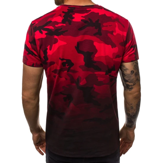 Sarkans kamuflāžas krekls Burak JS/S808