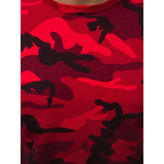 Sarkans kamuflāžas krekls Burak JS/S808