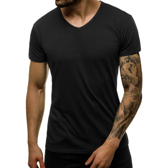 Vīriešu melns T-krekls Dimel JS/712007