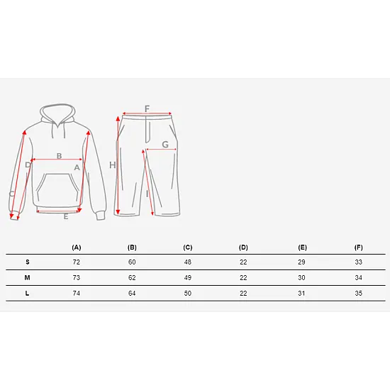 Women's set black - white Osam