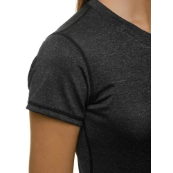 Sieviešu tumši pelēks T-krekls Samant