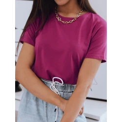 Sieviešu tumši rozā krāsas T-krekls Mayla