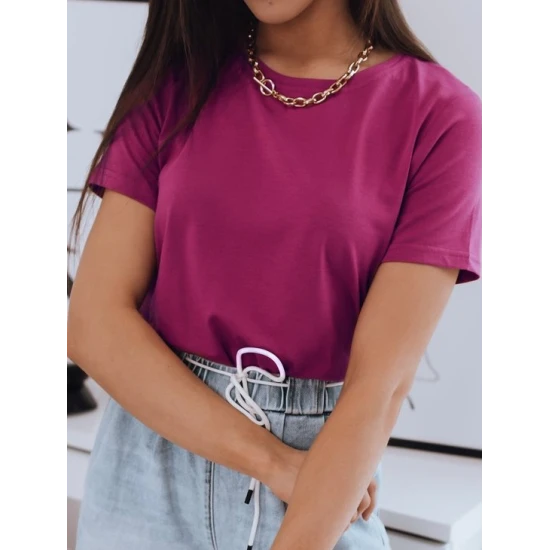 Akcija Sieviešu tumši rozā t-krekls Mayla RY1622