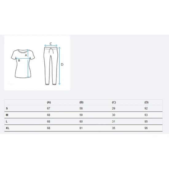 Pelēks sieviešu sporta komplekts Clara PK2113 Premium