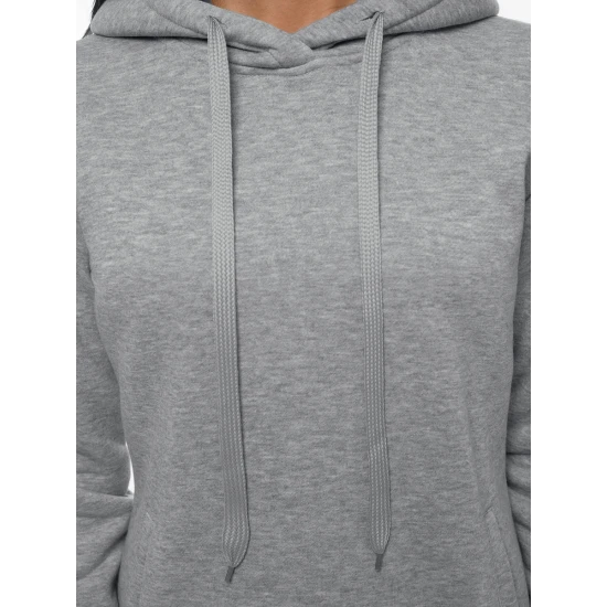 Sieviešu gaiši pelēka kleita ar kapuci Margaret JS/YS10005/2