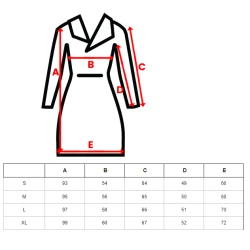 Balta gara ziemas jaka Steper