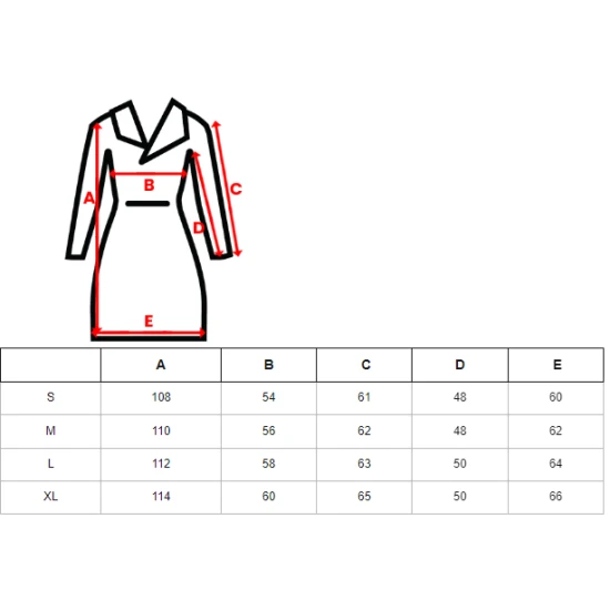 Sieviešu brūns mētelis Korper JS/M737/84