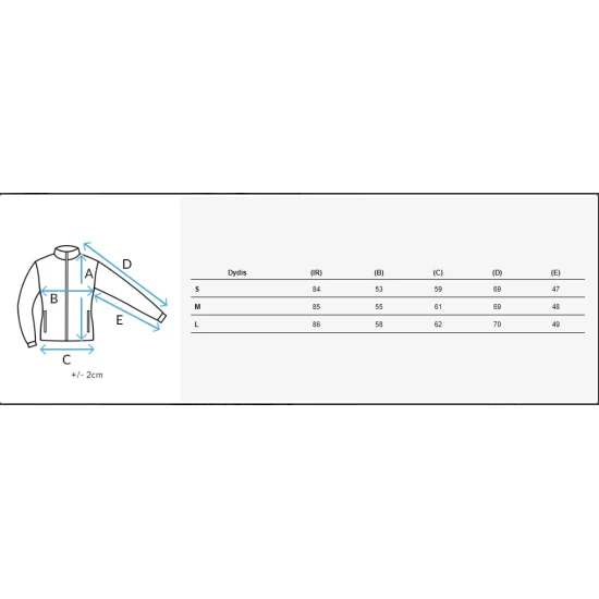 Sieviešu divpusējā jaka Delsy TY3481