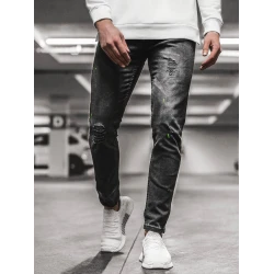 Melni vīriešu džinsi 