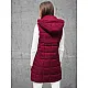 Sieviešu bordo krāsas stepēta veste Dona JS/16M9096/06Z