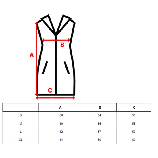 Melna gara veste Kiket JS/5M3165/392