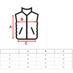 Melna īsa veste Giter