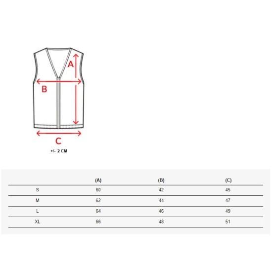 Veste sarkana Jupiter TY3001