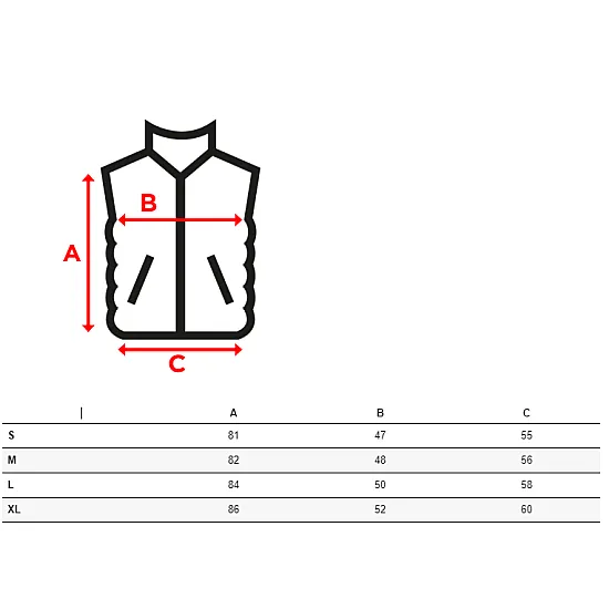 Zila divpusējā veste Melani TY3415