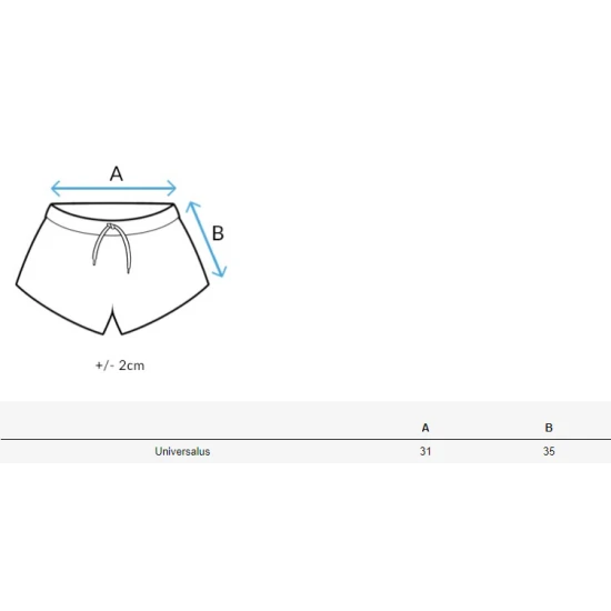 Baltas sieviešu īsās bikses Kikil SY0272