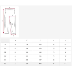 Vīriešu melnas bikses Rolin