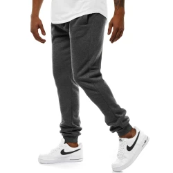 Vīriešu tumši pelēkas ikdienas bikses Resol