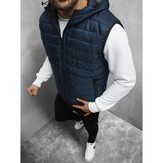 Vīriešu tumši zila veste Minel JS/MY88Z