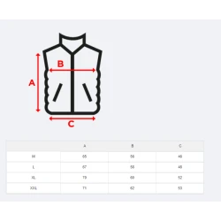 Vīriešu tumši zila veste Minel