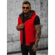 Sarkana vīriešu veste Minel JS/MY88Z