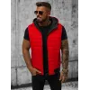 Sarkana vīriešu veste Minel JS/MY88Z
