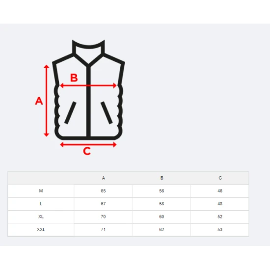Vīriešu melnā veste Minel Vestes